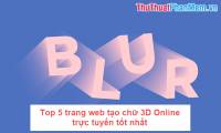 Top 5 online 3D text creation websites
