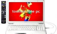 Toshiba aims at an entertainment laptop for watching TV