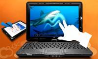 TouchSmart TX2 touch screen rotation