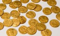 Treasure of Roman coins found in the old cemetery in Gelderland