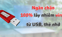 Trick to prevent 100% virus infection from USB, memory card, phone to computer