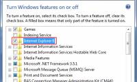 Uninstall Internet Explorer 8 in Windows 7