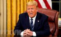 US President Donald Trump declared a national emergency