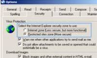 Use antivirus protection in Outlook Express 6