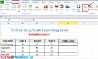 Use Sparklines in Excel