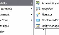 Use the Accessibility utility in Win XP
