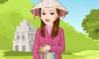 Vietnamese costume on Yahoo Messenger