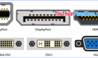 What are VGA, DVI, HDMI, DP (DisplayPort) ports on the computer? How to distinguish them