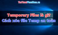 What is a temporary file? Does deleting the Temp file affect the computer?
