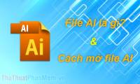 What is an AI file How to open an AI file