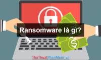 What is ransomware