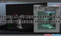 What is render? What is Render Farm? Learn about Render in graphic design