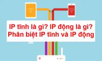 What is static IP? What is dynamic IP? Distinguish between static IP and dynamic IP