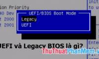 What is UEFI and Legacy standards? Differences between UEFI, Legacy, BIOS