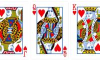 Who are the 12 real characters behind the cards 'J, Q, K' in the West deck?