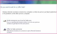 Windows Vista: Support users to use Remote Assistance