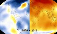 You will be startled when watching the video describing the process of Earth's hotness in the past 100 years