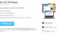 Zalo Beta officially set foot on the Windows platform