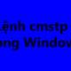 Cmstp command in Windows