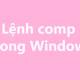 Comp command in Windows