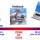 Comparison between Laptop, Netbook and Smartphone