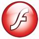Download the Flash file using the browser