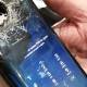 Drilled through a big hole, the Samsung smartphone still works like a 'miracle'