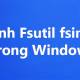 Fsutil fsinfo command in Windows