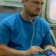 Photo of How about using a stethoscope to listen to music?  Ask this young man!