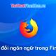 How to change the language on Firefox