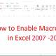 Photo of How to enable macros on Excel
