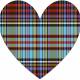 How to Make a Tartan Heart Image in Excel