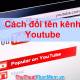 How to rename your Youtube channel