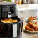 How to set the time, the oil-free fryer temperature for each standard dish