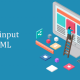 Input types of input elements in HTML