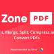 Photo of Instructions for creating and editing PDF on ZonePDF