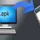 Photo of Instructions to download the APK file to your computer