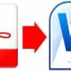 Manipulating PDF files on Microsoft Word