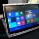 Photo of Panasonic's first touch screen Ultrabook