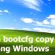 Photo of The bootcfg command copies in Windows
