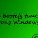 The bootcfg timeout command in Windows