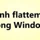 The flattemp command in Windows
