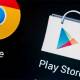 Photo of The Google Play Store displays the app's rating, capacity, and downloads right in the search results