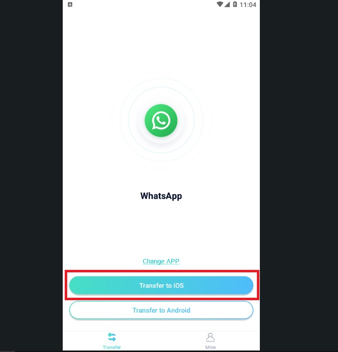 Picture 8 of How to Transfer WhatsApp Messages from Android to iPhone without Computer