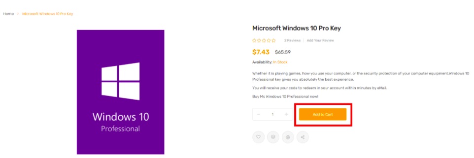 Picture 2 of How to buy cheap and genuine Microsoft software? Windows 10 as low as $7.43 Now!