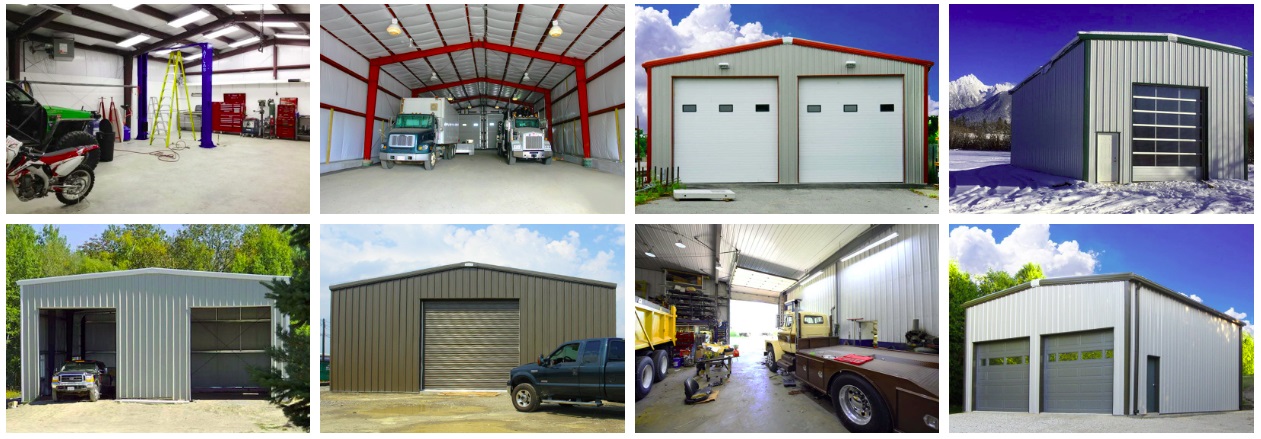 Picture 1 of Are Prefabricated Steel Garages and Workshops the Key to Time-Saving Construction?