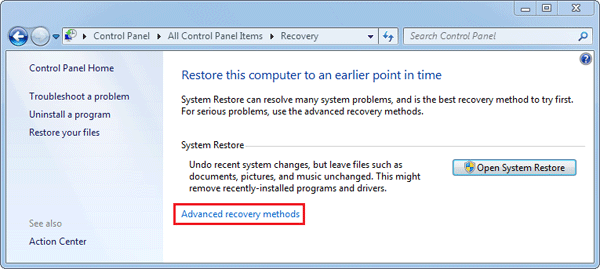 3 How to reset Win 7, Factory reset Windows 7 Picture 4