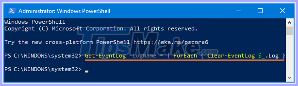 3 ways to delete all event logs in Windows 10 Picture 6