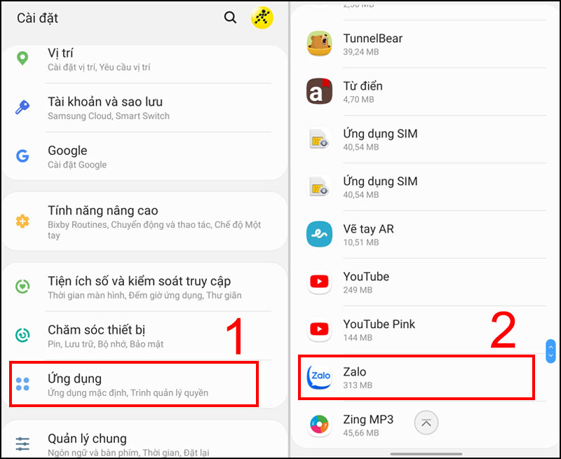 3 ways to fix error Zalo cannot send photos on iPhone, Android Picture 3