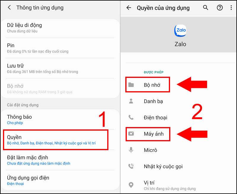 3 ways to fix error Zalo cannot send photos on iPhone, Android Picture 4